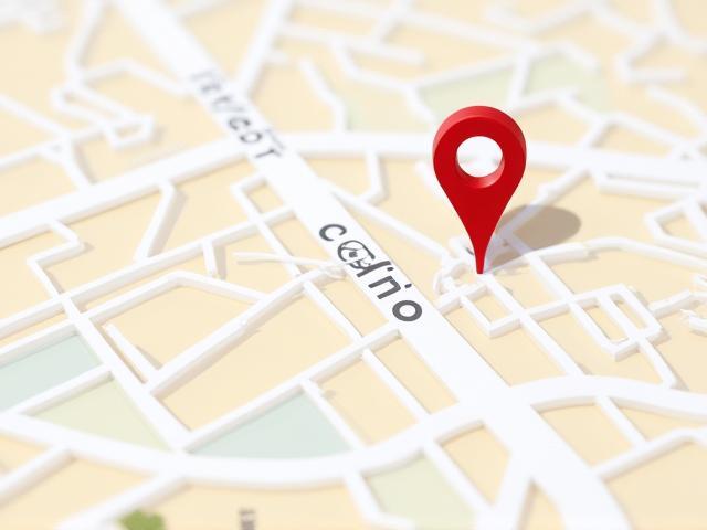 Mapa estático de la ubicación en Madrid, Calle de Alcalá